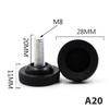 4Pcs Levelling Machine Feet M6/8/10/ Adjustable Machine Furniture Foot Feet