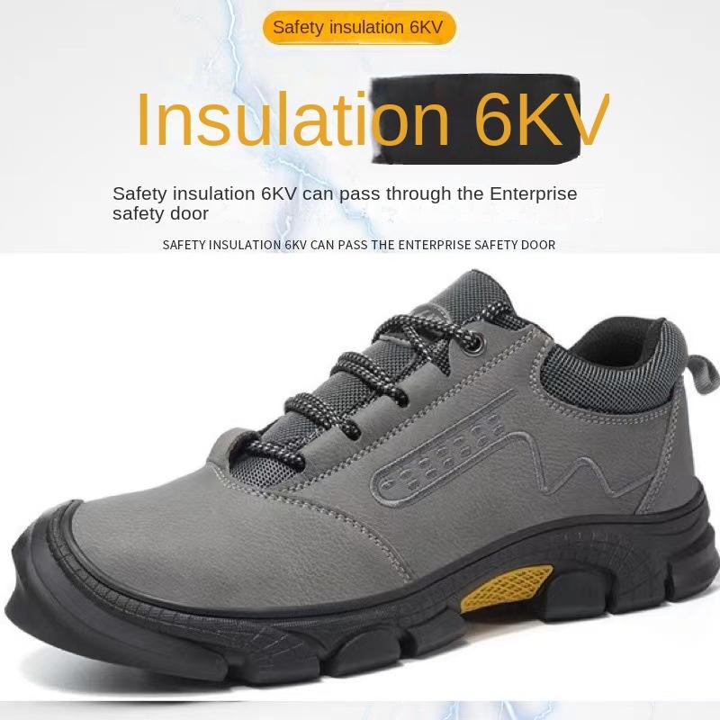 No Steel Head Labor Insurance Shoes, Insulation, Soft-soled Electrical Safety Shoes, Waterproof Acid and Alkali Resistant Work Shoes