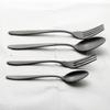 Nagao Tsubamesanjo Sumidame Dinner Cutlery Set of Stainless Black Oxide Made In Japan 4, 18-0 Steel, Color,