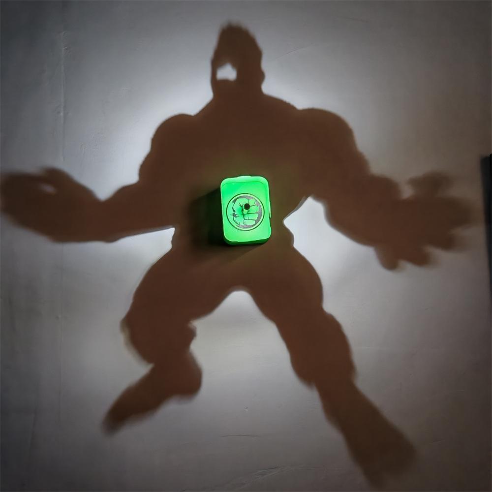 Kreative Anime Projektionslampe - Naruto, One Piece, Spider-Man, Zoro - Dimmbares Atmosphärenlicht mit Schatteneffekten