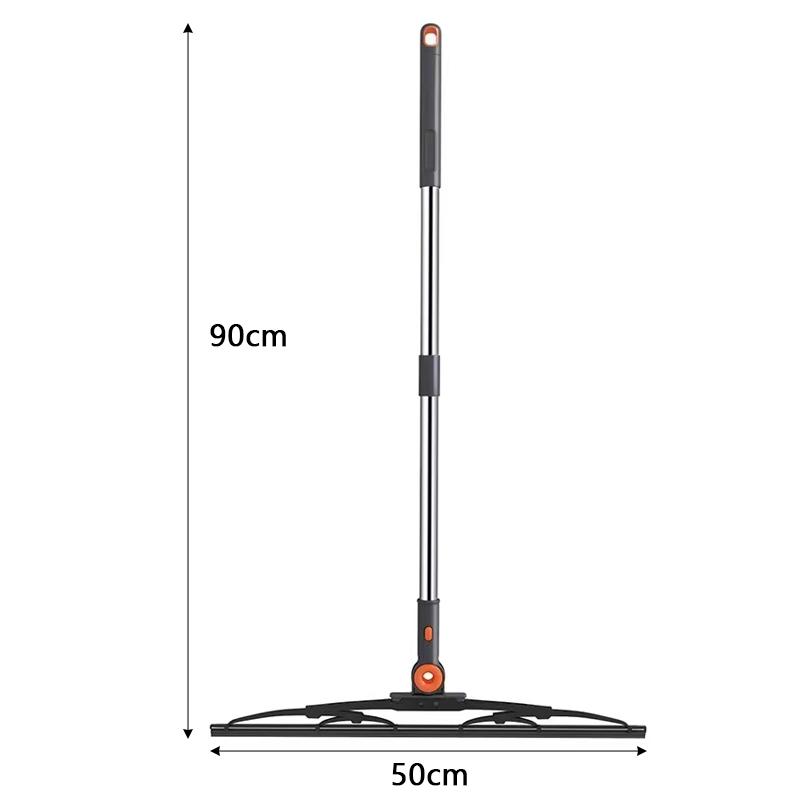 Silikonowa Miotła Wycieraczka Ściągaczka Mycie Okien Wielofunkcyjne Domowe Podłoga Szyby Skrobak Pchany Ręcznie Lustro Narzędzia do Czyszczenia