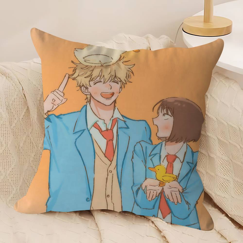

Anime Skip-And-Loafer Personalized Pillow Cover Kids Bedroom Wild Party Decor Pillowcase Kid Birthday Shower Gift 12x12Inch