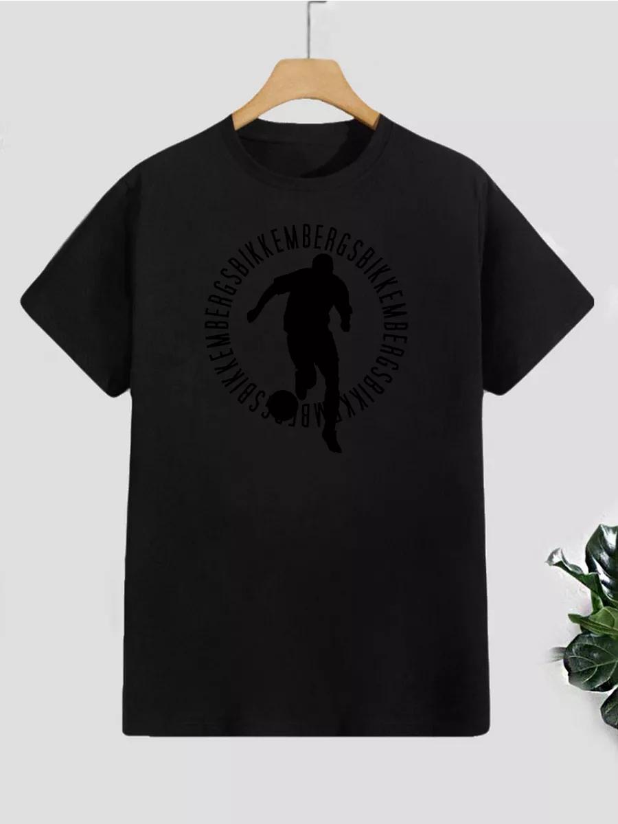 Футболка с принтом Dirk Bikkembergs S