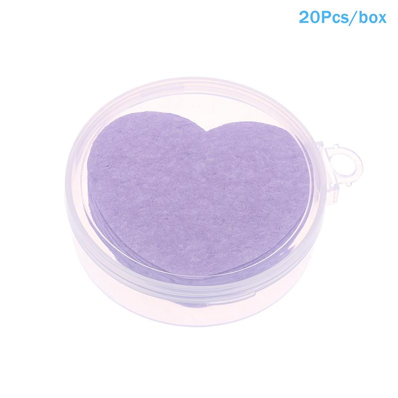 20PCS/Box Compressed Facial Sponges Cosmetic Hydrotherapy Sponge Spa Face Pads For Daily Cleansing Makeup Removal Exfoliation