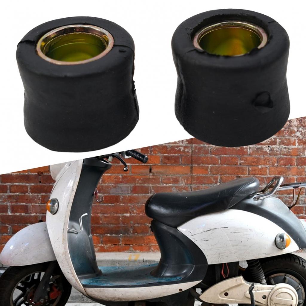 Shock Absorber Rubber Bushing 2/4pc Set Motorcycle Rear Suspension