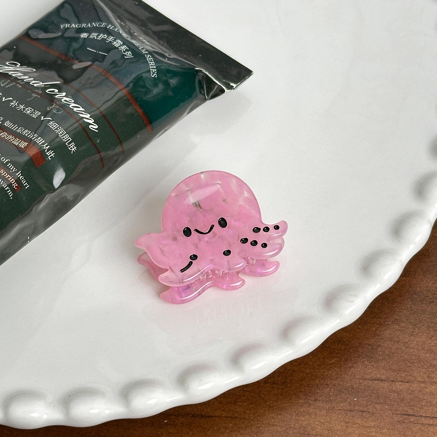 

Океанический Дизайн Оригинальные Мини Заколки для Волос с Животными Милые Мультяшные Заколки-Клешни Женские Для Octopus3.1cm