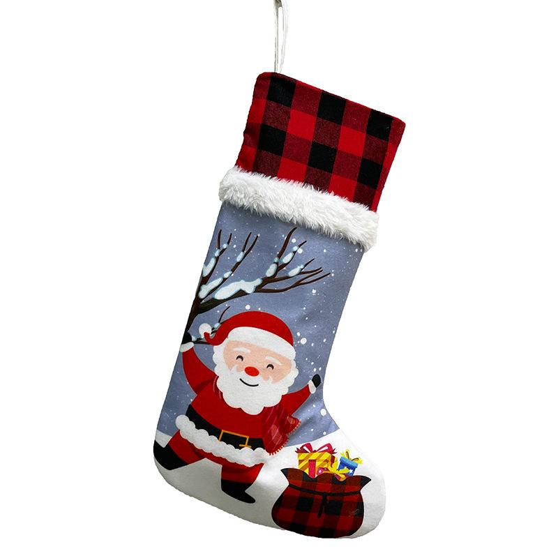 Christmas Decorations, Christmas Socks, Gift Bags, Christmas Pendants, Candy Bags, Old Man, Snowman, Deer, Christmas Socks