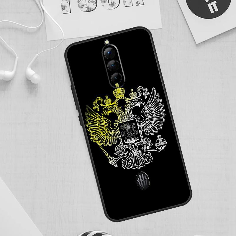 

Russia Russian Coat Of Arms Case For ZTE Nubia Red Magic 10S 8S 9S 8 9 11 Pro Plus 6 7 6S 7S 6R For RedMagic 10 Air Cover RedMagic10S Pro Plus