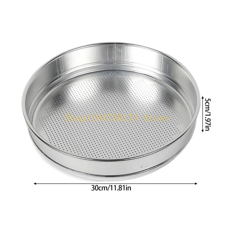 Professional Flour Sifter Rusts Resistant Sieve Strainer Smooth Quick Maintenance top sale