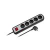 Rebel 1.5m 5-socket Power Strip Extension Cord
