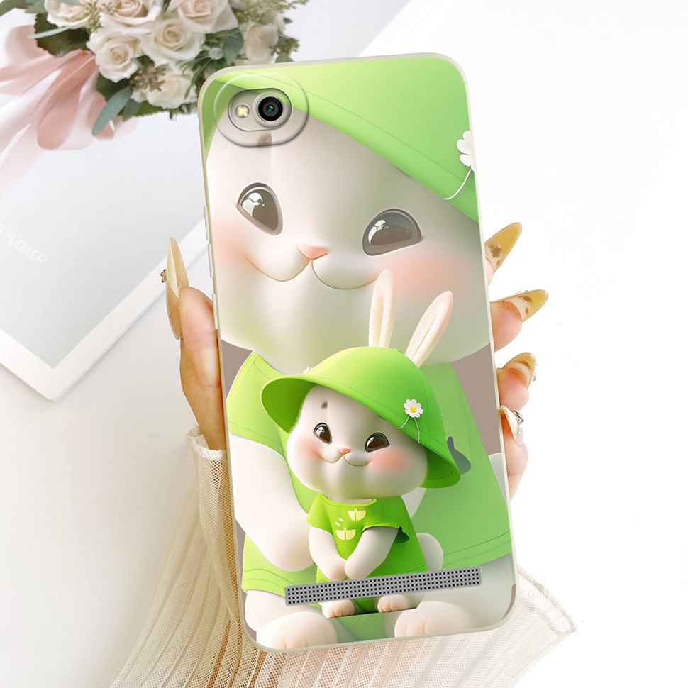 For Xiaomi Redmi 5A Case Fashion Cartoon Print Soft Silicone Cover For Redmi 5A MCG3B MCI3B Phone Protective Cases