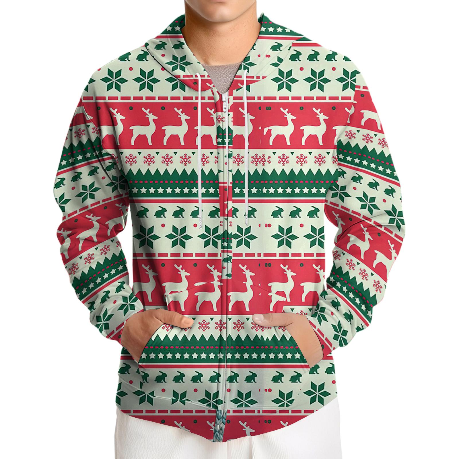 

Men s Loose-fitting Casual Hooded Drawstring Jacket XXXL зелёный