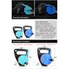 150/249 ft Scuba Diving Epavă Bobină Finger Line Mulinete Peșteră Mulinet Cu mâner Snorkeling Subacvatic Echipament pentru sporturi acvatice