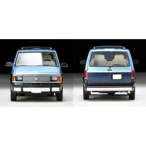 TOMYTEC Tomica Limited Vintage Neo LV-N325b Chevrolet Astro LT AWD Light Blue/Navy 1994 Model (Assembled)