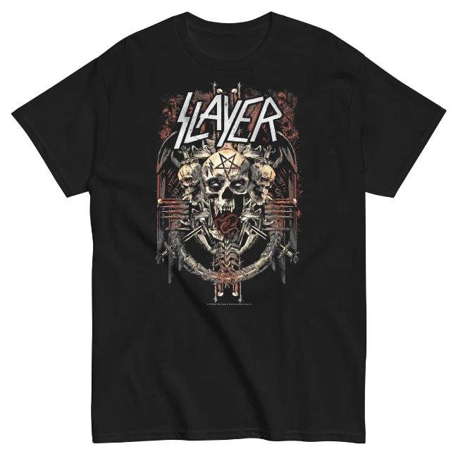 Slayer - Triple Skull T-Shirt S