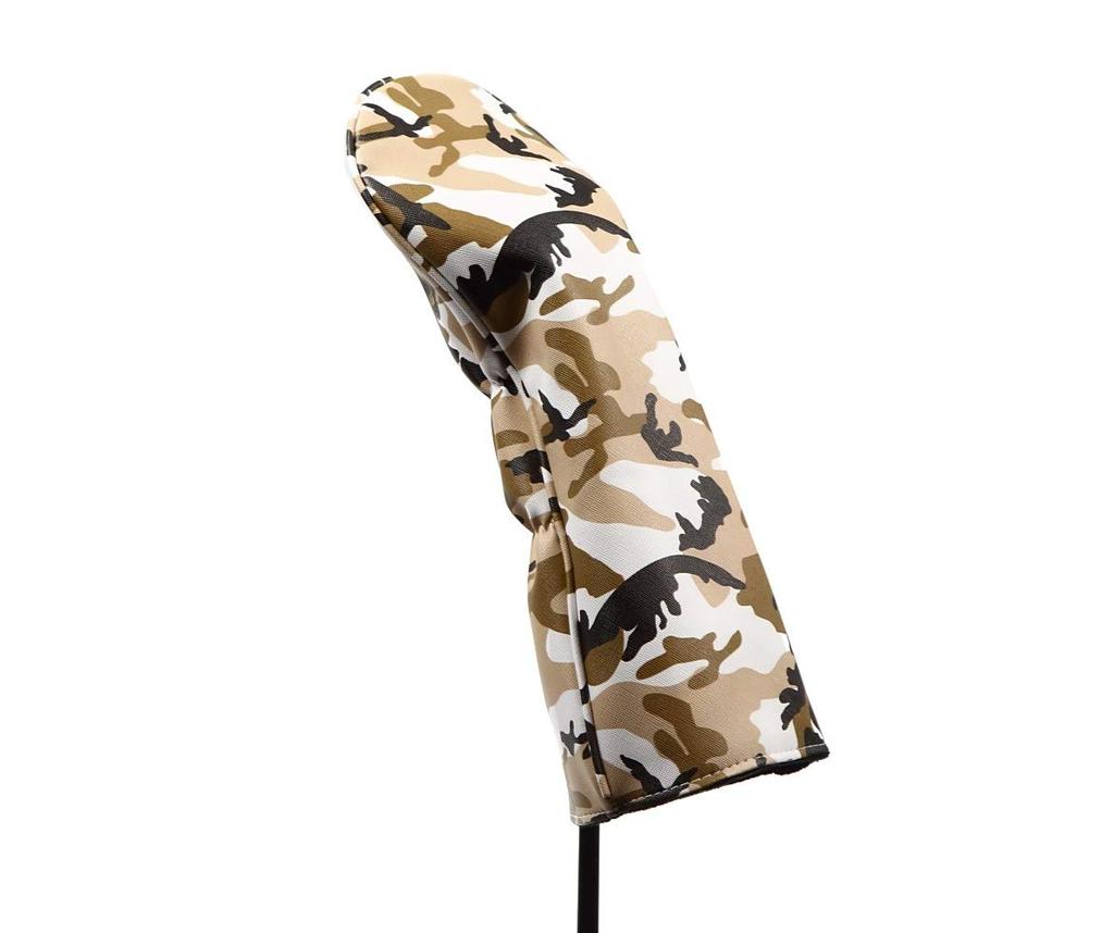 Camouflage Schlägerhauben Set aus 4 Stück für Hölzer DR1/FW1/UT2 (Braun)