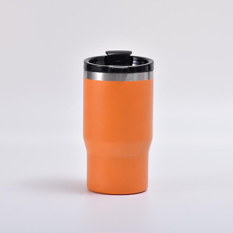 14Oz Cold Tank 304 Stainless Steel Color Sprayed Car Cup Creative Cola Cup Outdoor Water Cup