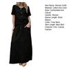 Women's 2 Piece Skirt Set Cotton Linen Short Sleeve Top And Maxi Skirt Matching Sets Summer Casual Vacation Outfits with Pockets