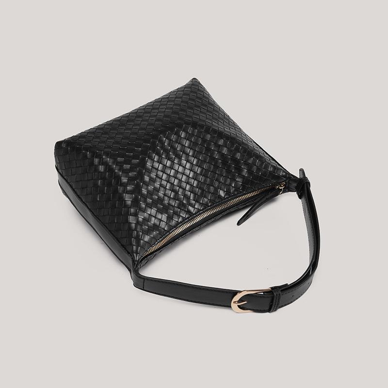 Autumn Winter Internet Celebrity Stylish Ins Niche Woven Bag for Women 2025 New Trendy P Versatile Shoulder Crossbody Bag Underarm Bag