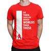 The Dark Tower Worlds white Funny 100 Cotton TShirt The Dark Tower Tees Tops For Unisex