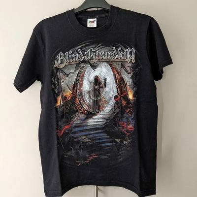 Blind Guardian Tour T-shirt Rare Design Black Short Sleeve Unisex Shirt S-5XL Unisex T-Shirt