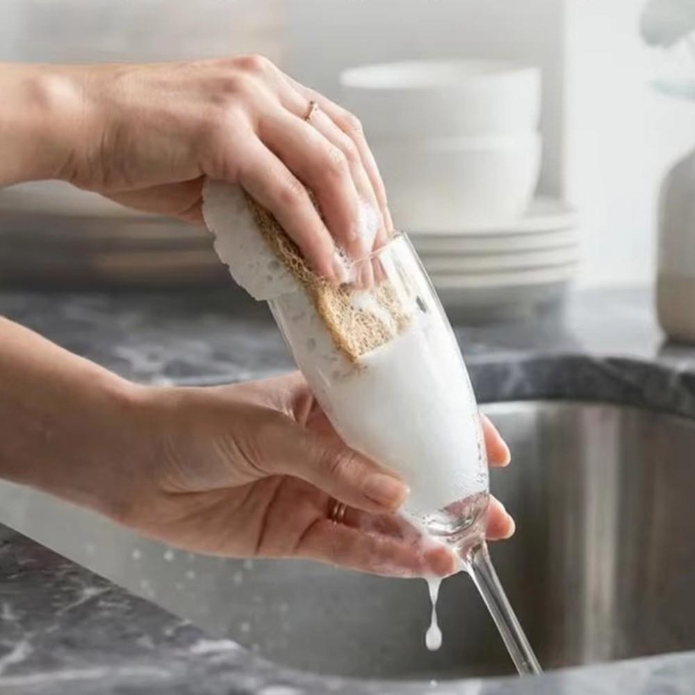 10pcs Multi-Purpose Kitchen Cleaning Sponge Dual-Sided Household Cleaning Pad Kitchen Accessories