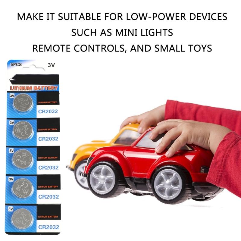 5/10Pcs 3V Lithium Batteries CR2032 For Remote Control LED Light Toy Clock Watch CR2032 Button Coin Cells Battery