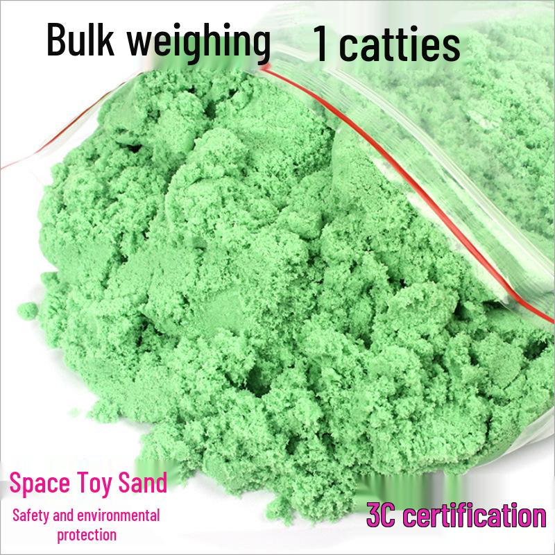 

Magic Sand Space Toys for Kids - 50 Jin Educational DIY Sand Clay Bag