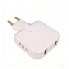 Europäischer Standard Drehbarer Steckdosenadapter – 180° Schwenkbar, Mehrfachsteckdose, Leicht, Kabellos & Tragbar