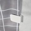 4Pcs Transparent Shower Curtain Clips ABS Splash Wind Fixed Hook Self Adhesive Windproof Shower Curtain Clamp Bathroom