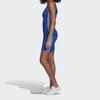 Women's Adidas Originals Slip Dresses Women's Blue Crew Neck Thin Short