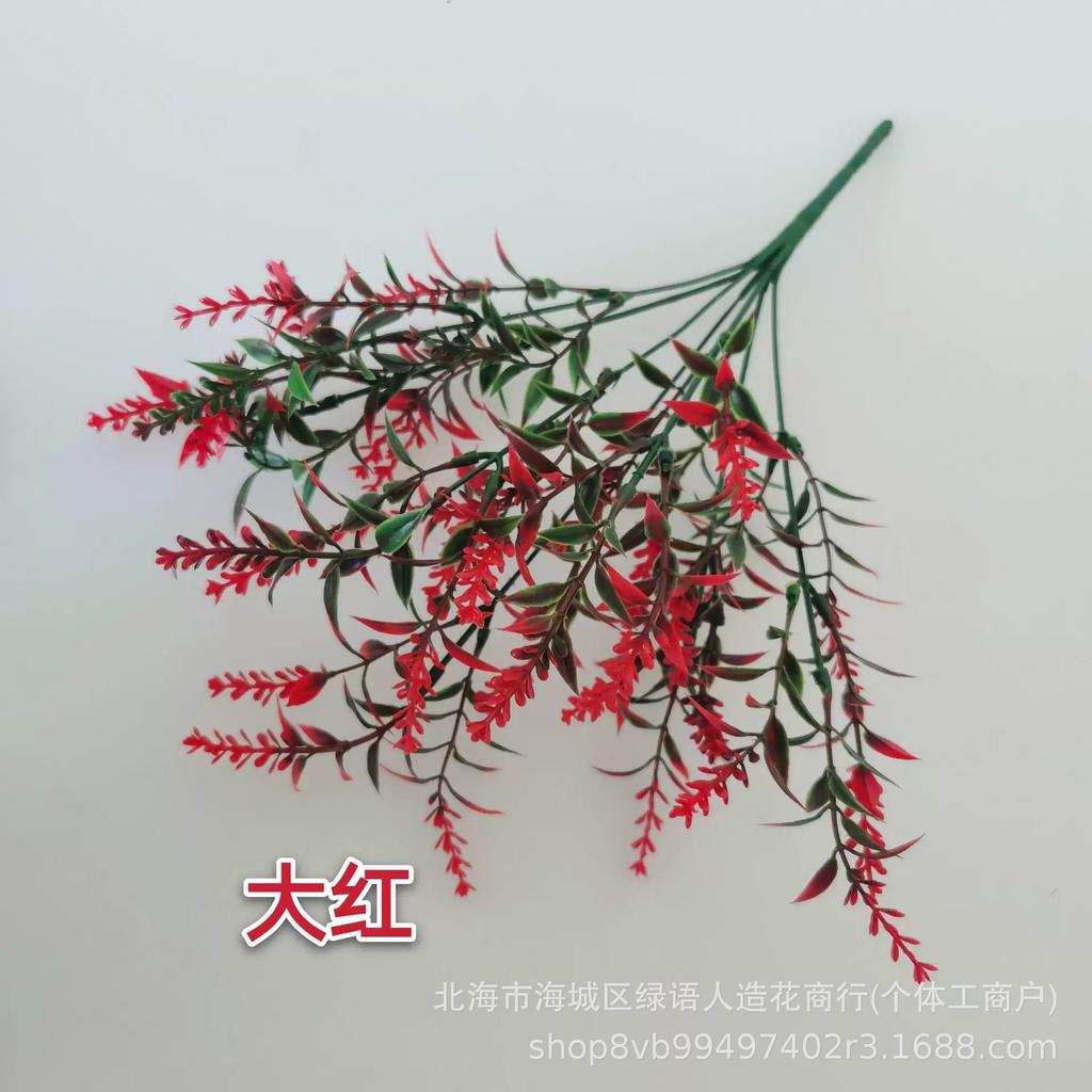 Simulation Of Horsetail Lavender Bouquet Wedding Flower Simulation Grass Living Room Home Office Desktop Flower Arrangement