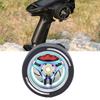 RC Transmitter Steering Hand Wheel Replacement Accessory Aluminum Alloy RC Steering Wheel Grip for   for FUTABA