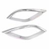 Chrome 2X Rear Fog Lamp Light Decor Cover Trim For Toyota Prius 2019-2021 Auto