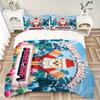 Minecraft Christmas Greetings Printed 3pcs Bedding Set Soft Microfiber 1 Duvet Cover And 2 Pillowcases Home Bedroom Decor Xmas Gift K1363