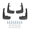 4pcs Mud Flaps Set Front Rear CAS500070PCL Mud Guards Replacement for Land Rover Sport 2006 2013 with Screws Washers