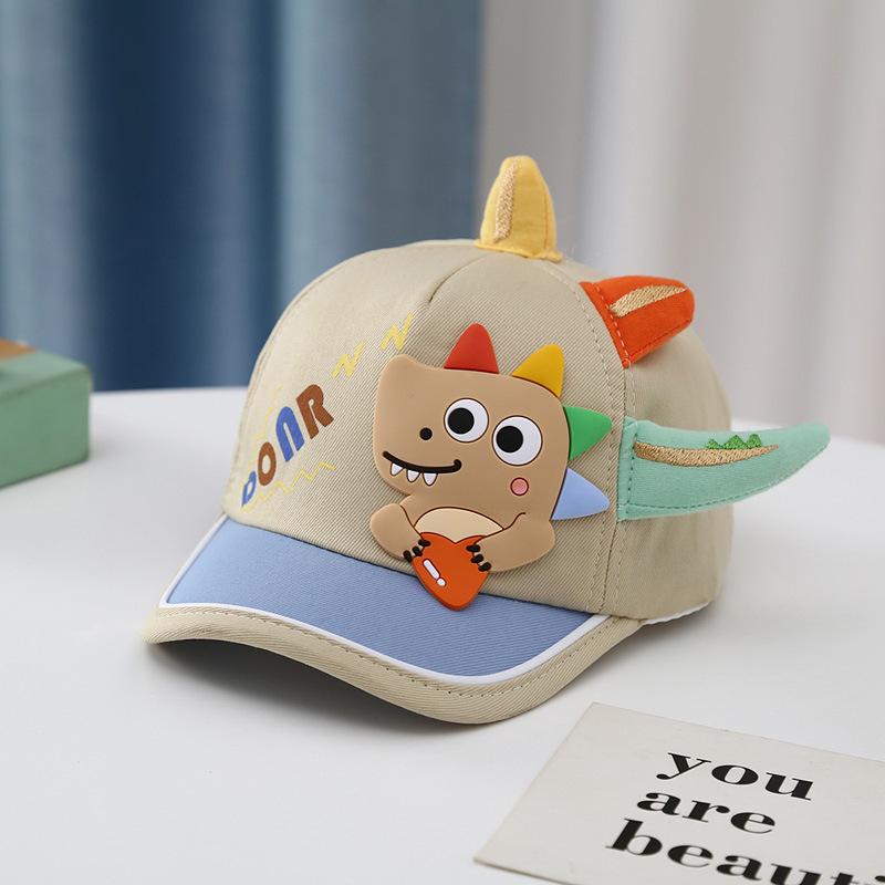 Baby Sonnenhut Frühling Sommer Kinder Sonnenhut Kinder Dreidimensionaler Dinosaurier Mütze Niedlich Super Niedlich Babyhut Mode