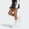 adidas Women's Black Three-Stripes Training Sports Shorts HT3397