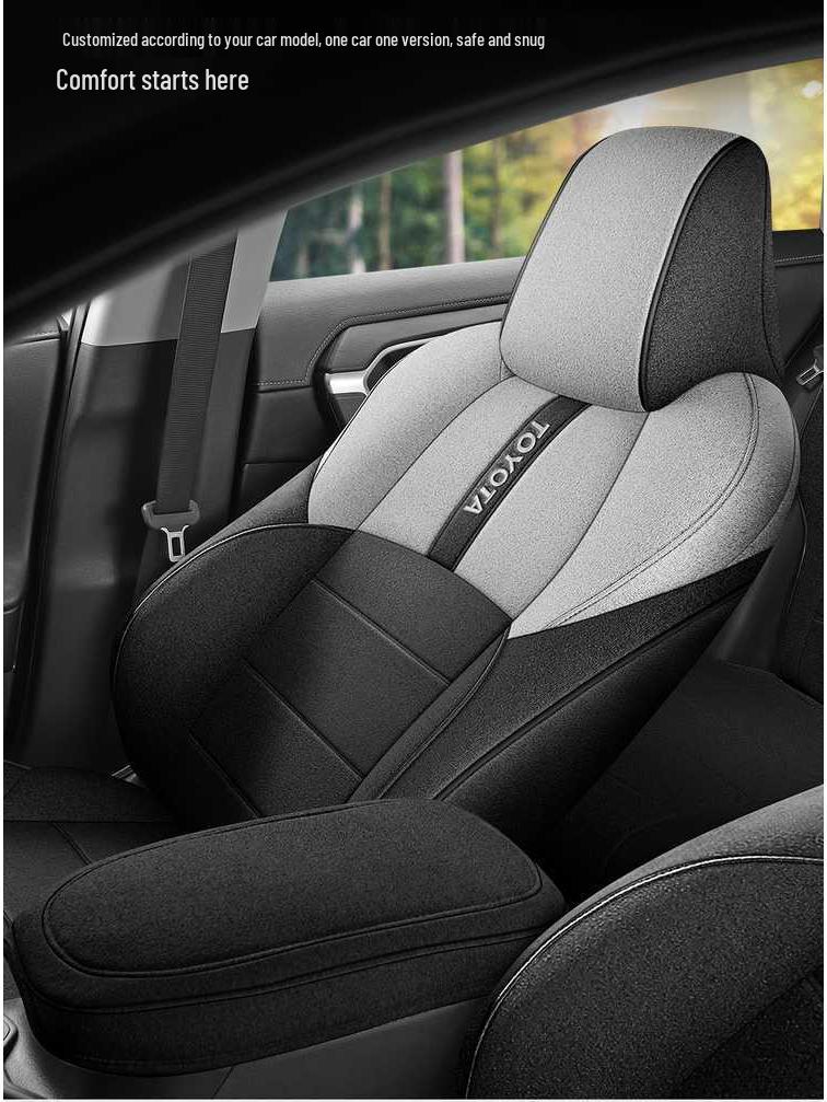 All-Season Breathable Full-Coverage Seat Covers for Toyota Highlander
