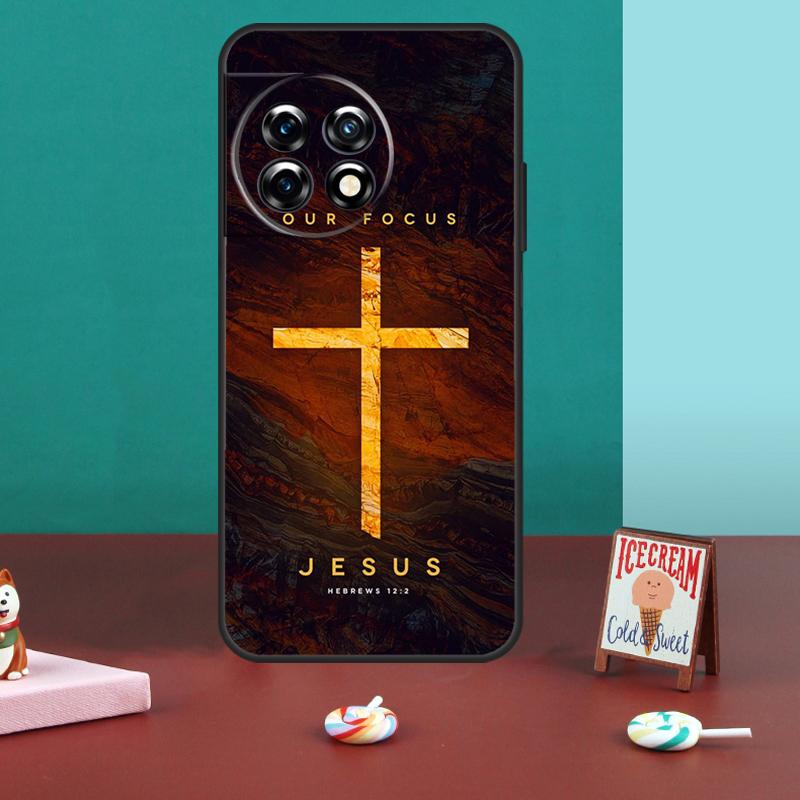 Faith Christian Jesus Case For OnePlus 11 8 9 10 Pro 8T 9R 9RT 10T OnePlus Nord 2 2T CE 3 Lite N30 N20 N10 Cover