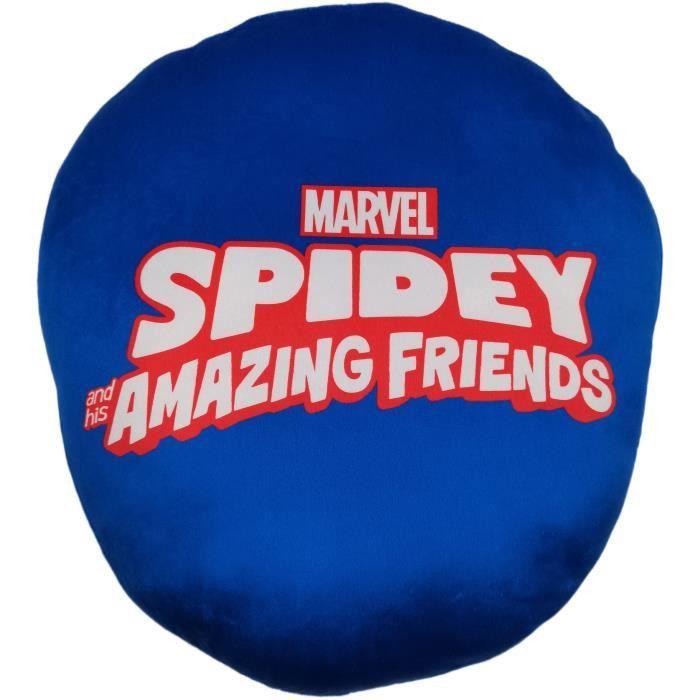 Coussin 3D - SPIDEY - Microfibre - 40 Cm