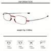3-piece Set of Men's and Women's Reading Glasses with Foot Antenna Foldable and Portable with Zipper Pocket
