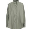 Shop   Women S Collar Neck Boxi Daily caSual Cotton Shirt Sky Blue Ntt Wbl 20296