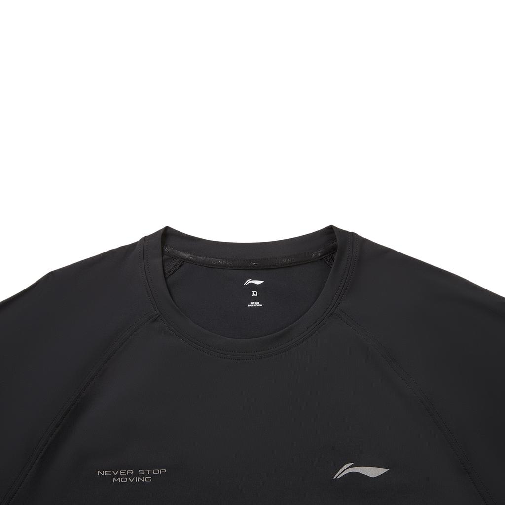 Li-Ning Quick-Dry Cool UV-Resistant Round Neck Casual T-Shirt Men tops ATLW095-5