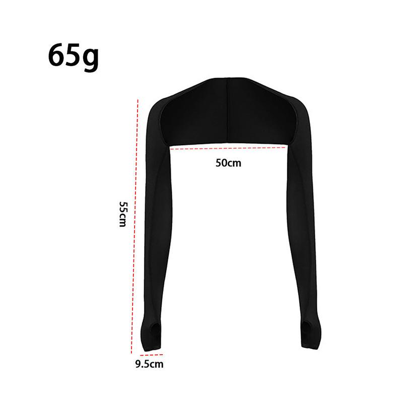 Ultra-Thin Arm Sleeves For Women Soft One Piece Long Sleeved Elastic Sun Uv Protection Hand Cover Cooling Sports Arm Sleeve
