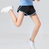 Women's High-Waisted Fake Two-Piece Quick-Dry Yoga Shorts - Breathable, Anti-Exposure, High Elasticity Fitness Pants