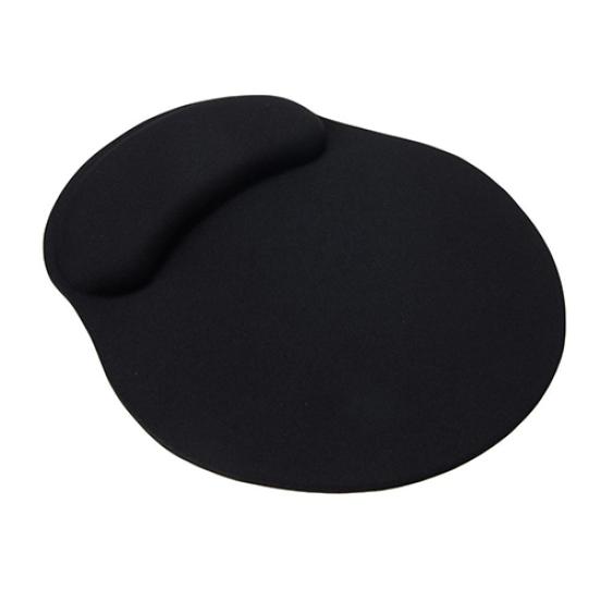 

Удобный коврик для поддержки запястья с мягкой подставкой, коврик для мыши и мыши для игрового ПК, ноутбука чёрный