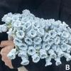 Manta con Ramo de Rosas Material Manta Hecha a Mano con Ramo de Rosas Cubo Flor Manta Terminada Material Hecho a Mano DIY Manualidad
