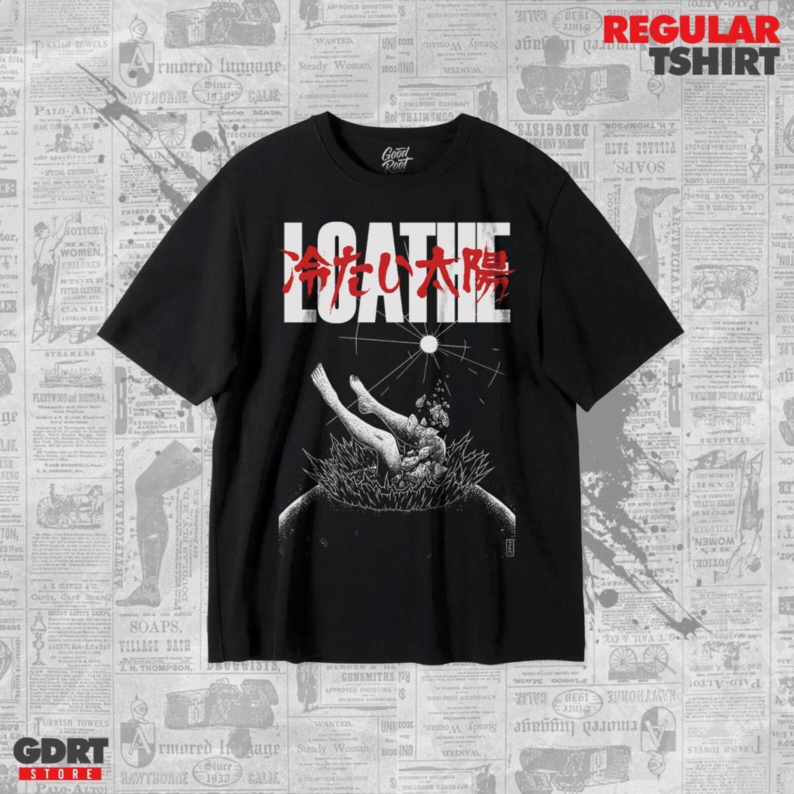 Loathe T shirt - The Cold Sun - Unisex Heavy Shirt XL