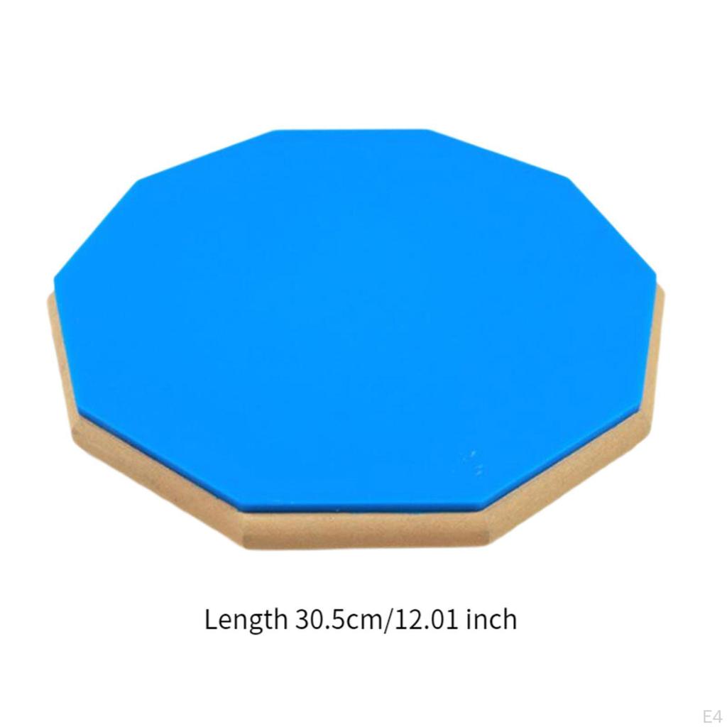 12 Inch Drum Pad for Beginners, Silicone Drumming